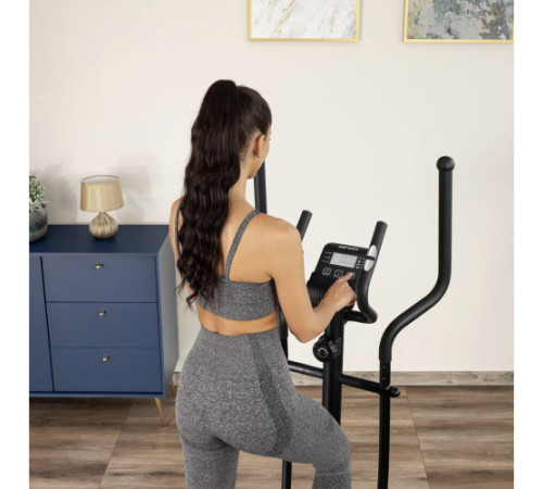 Орбітрек магнітний Gymtek XC1500 чорно-золотистий