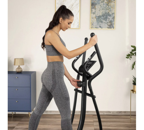 Орбітрек магнітний Gymtek XC1500 чорно-золотистий