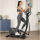 Орбітрек магнітний Gymtek XC1500 чорно-золотистий
