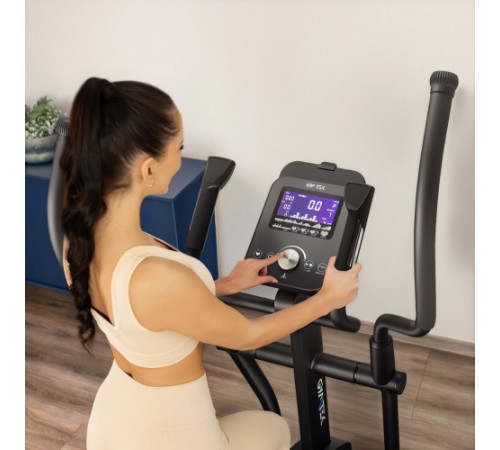 Орбітрек електромагнітний Gymtek XCF7500 чорно-синій