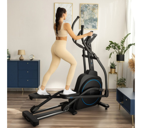Орбітрек електромагнітний Gymtek XCF7500 чорно-синій