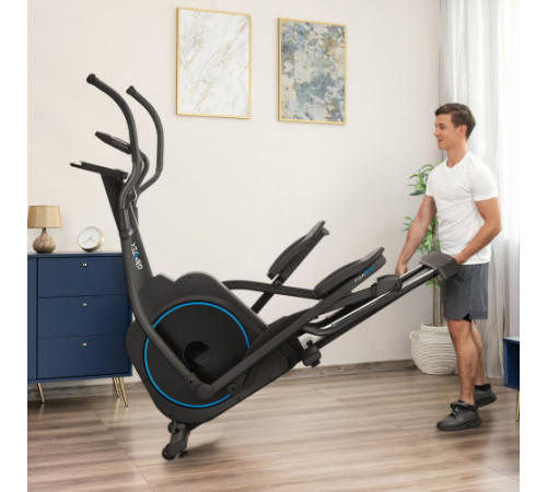 Орбітрек електромагнітний Gymtek XCF7500 чорно-синій