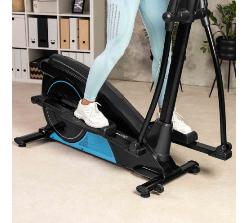 Орбітрек електромагнітний Hop-Sport HS-060C Blaze iConsole+ чорно-синій