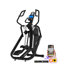Орбітрек inSPORTline ZenStride 1000, чорний
