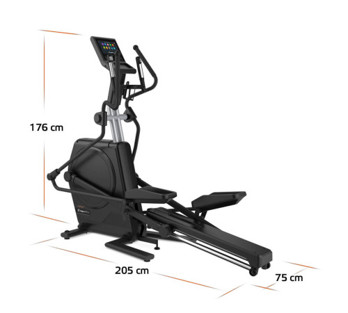 Орбітрек inSPORTline Velocer ET чорний