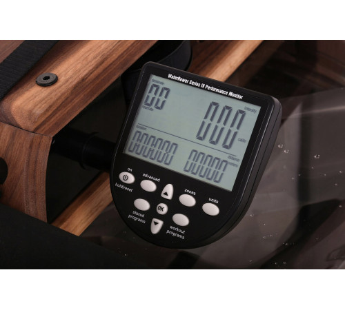 Веслувальний тренажер водний WaterRower Classic S4 Wallnut коричневий