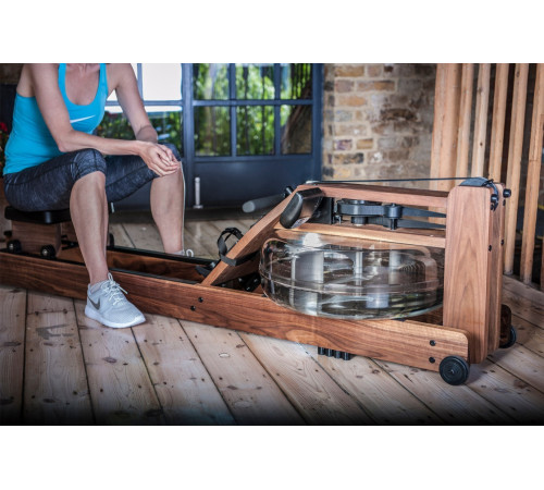 Веслувальний тренажер водний WaterRower Classic S4 Wallnut коричневий