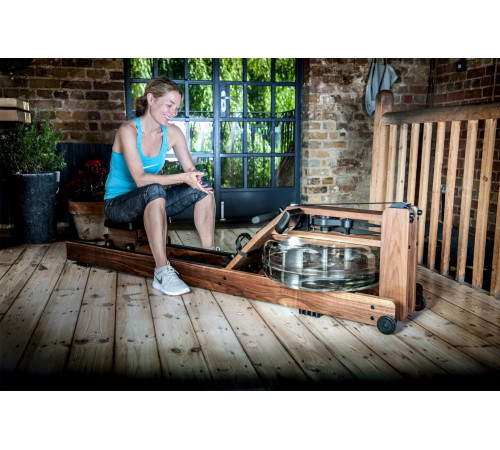 Веслувальний тренажер водний WaterRower Classic S4 Wallnut коричневий