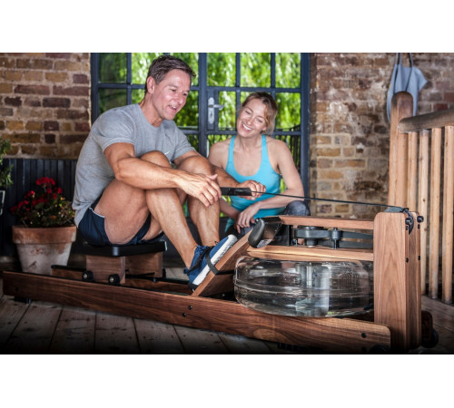 Веслувальний тренажер водний WaterRower Classic S4 Wallnut коричневий