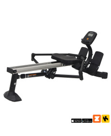 Веслувальний тренажер гідравлічний inSPORTline Power Master X чорний