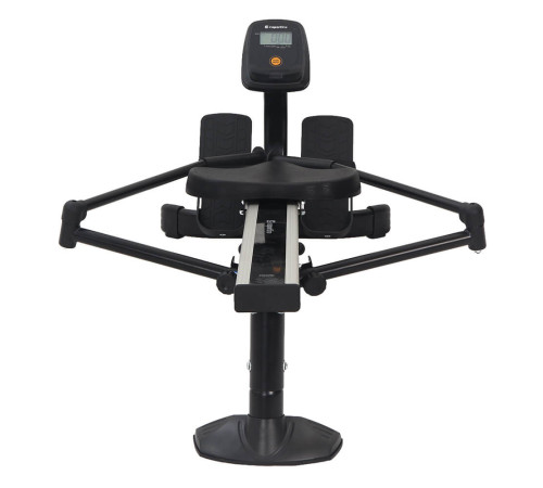 Веслувальний тренажер гідравлічний inSPORTline Power Master X чорний