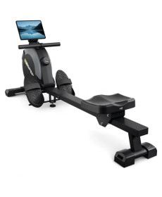 Веслувальний тренажер магнітний Hop-Sport HS-080R Aspen чорно-золотистий