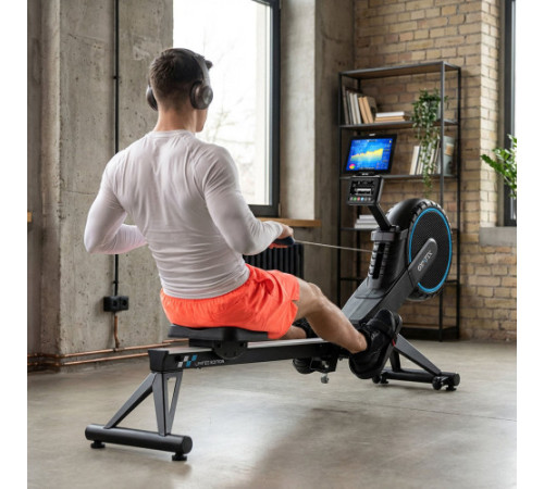 Веслувальний тренажер Gymtek XR2500 чорно-синій