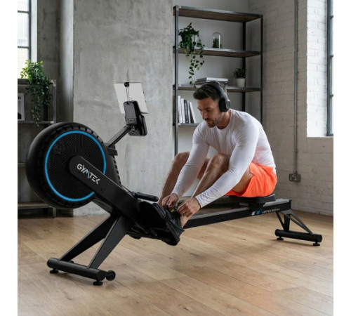 Веслувальний тренажер Gymtek XR2500 чорно-синій