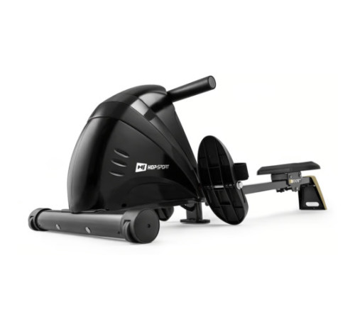 Веслувальний тренажер Hop-Sport HS-030R Boost чорно-золотистий