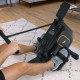 Веслувальний тренажер Hop-Sport HS-085R Bazel чорно-золотистий