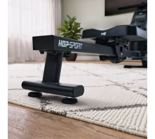 Веслувальний тренажер Hop-Sport HS-085R Bazel чорно-золотистий