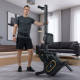 Веслувальний тренажер Hop-Sport HS-085R Bazel чорно-золотистий