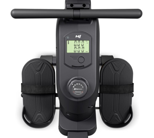 Веслувальний тренажер Hop-Sport HS-085R Bazel чорно-золотистий