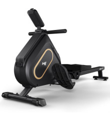 Веслувальний тренажер Hop-Sport HS-085R Bazel чорно-золотистий