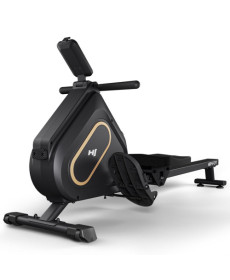 Веслувальний тренажер Hop-Sport HS-085R Bazel чорно-золотистий