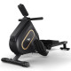 Веслувальний тренажер Hop-Sport HS-085R Bazel чорно-золотистий