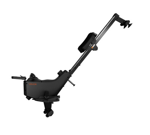 Веслувальний тренажер електричний VEVOR, чорний