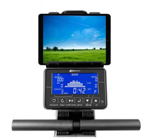 Веслувальний тренажер Hop-Sport HS-095R Spike сірий
