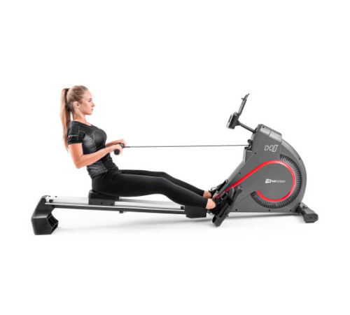 Веслувальний тренажер Hop-Sport HS-095R Spike сірий