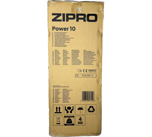 Веслувальний тренажер Zipro Power 10 чорний