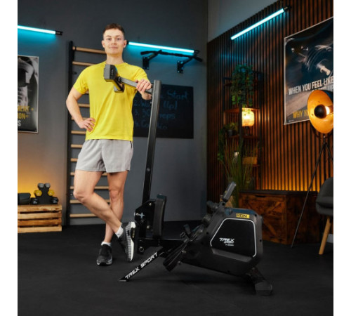 Веслувальний тренажер Trex Sport TX-580RM Rein чорний
