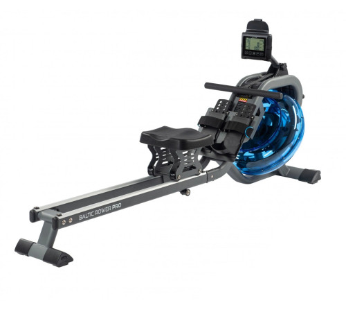 Веслувальний тренажер Cardiostrong Baltic Rower Pro чорний