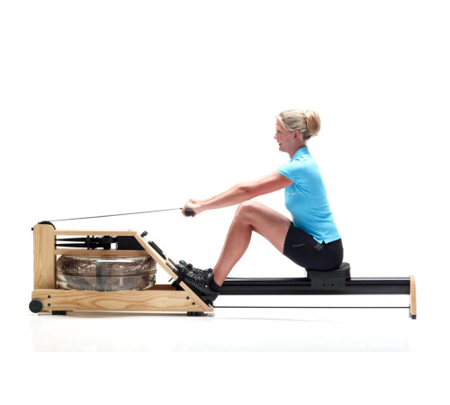 Веслувальний тренажер водний WaterRower A1 Oak Home жовтий