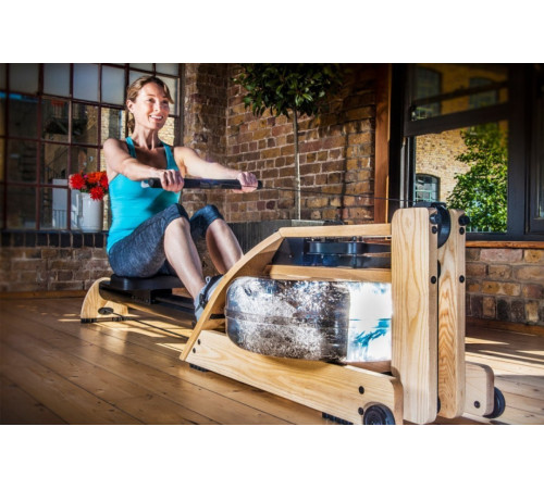 Веслувальний тренажер водний WaterRower A1 Oak Home жовтий