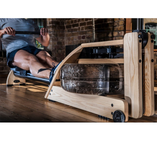 Веслувальний тренажер водний WaterRower A1 Oak Home жовтий