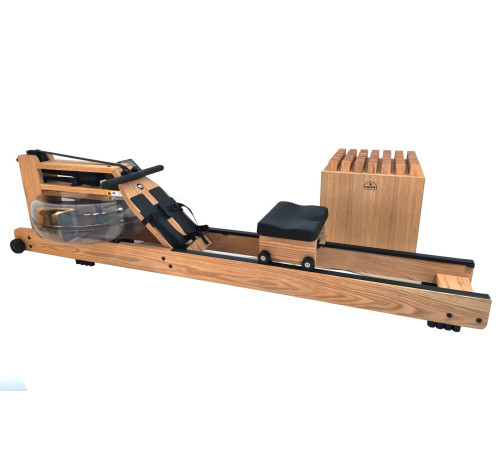 Веслувальний тренажер водний WaterRower S4 Oak жовтий