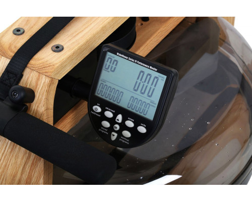 Веслувальний тренажер водний WaterRower S4 Oak