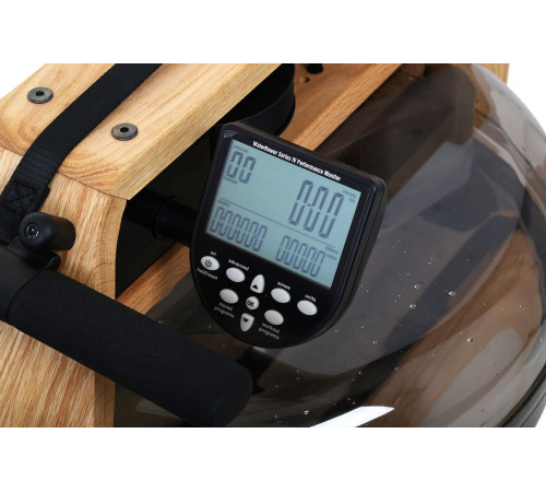 Веслувальний тренажер водний WaterRower S4 Oak жовтий