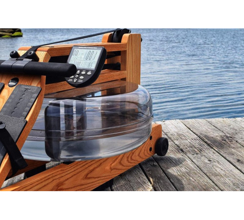 Веслувальний тренажер водний WaterRower S4 Oak жовтий