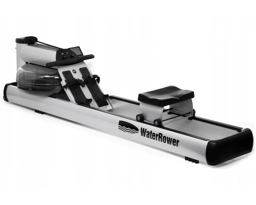 Веслувальний тренажер водний WaterRower M1 LoRise S4 Aluminum