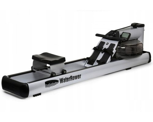 Веслувальний тренажер водний WaterRower M1 LoRise S4 Aluminum