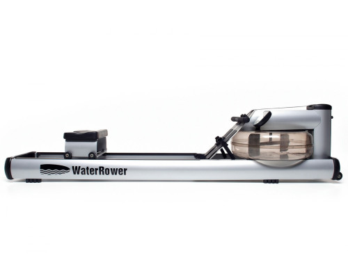 Веслувальний тренажер водний WaterRower M1 LoRise S4 Aluminum