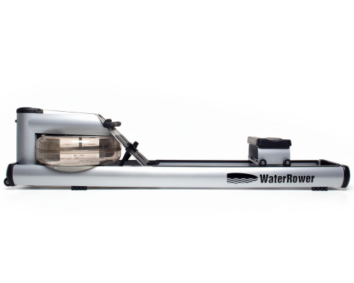 Веслувальний тренажер водний WaterRower M1 LoRise S4 Aluminum