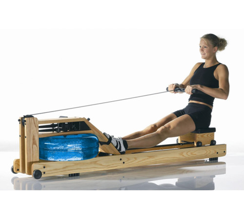 Веслувальний тренажер водний WaterRower Natural S4 Ash жовтий