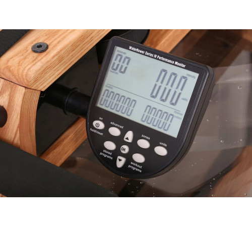 Веслувальний тренажер водний WaterRower Natural S4 Ash жовтий