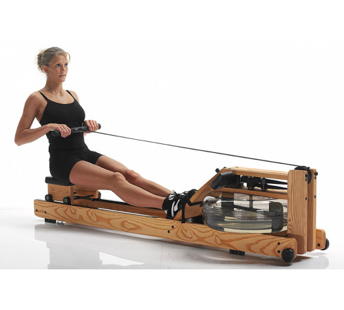 Веслувальний тренажер водний WaterRower Natural S4 Ash жовтий