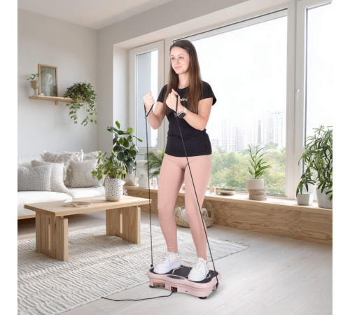 Вібраційна платформа inSPORTline Maviro рожева