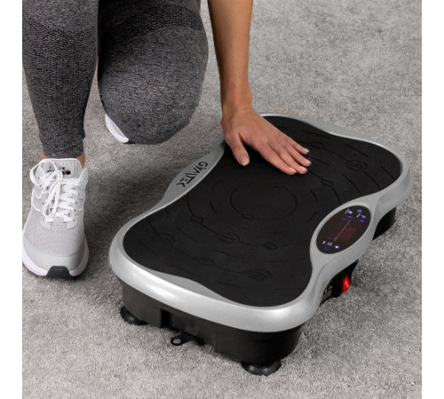 Вібраційна платформа GYMTEK XP500 срібляста