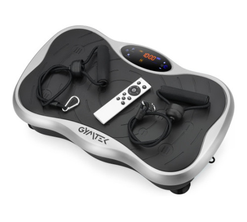 Вібраційна платформа GYMTEK XP500 срібляста