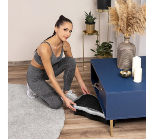 Вібраційна платформа GYMTEK XP500 срібляста